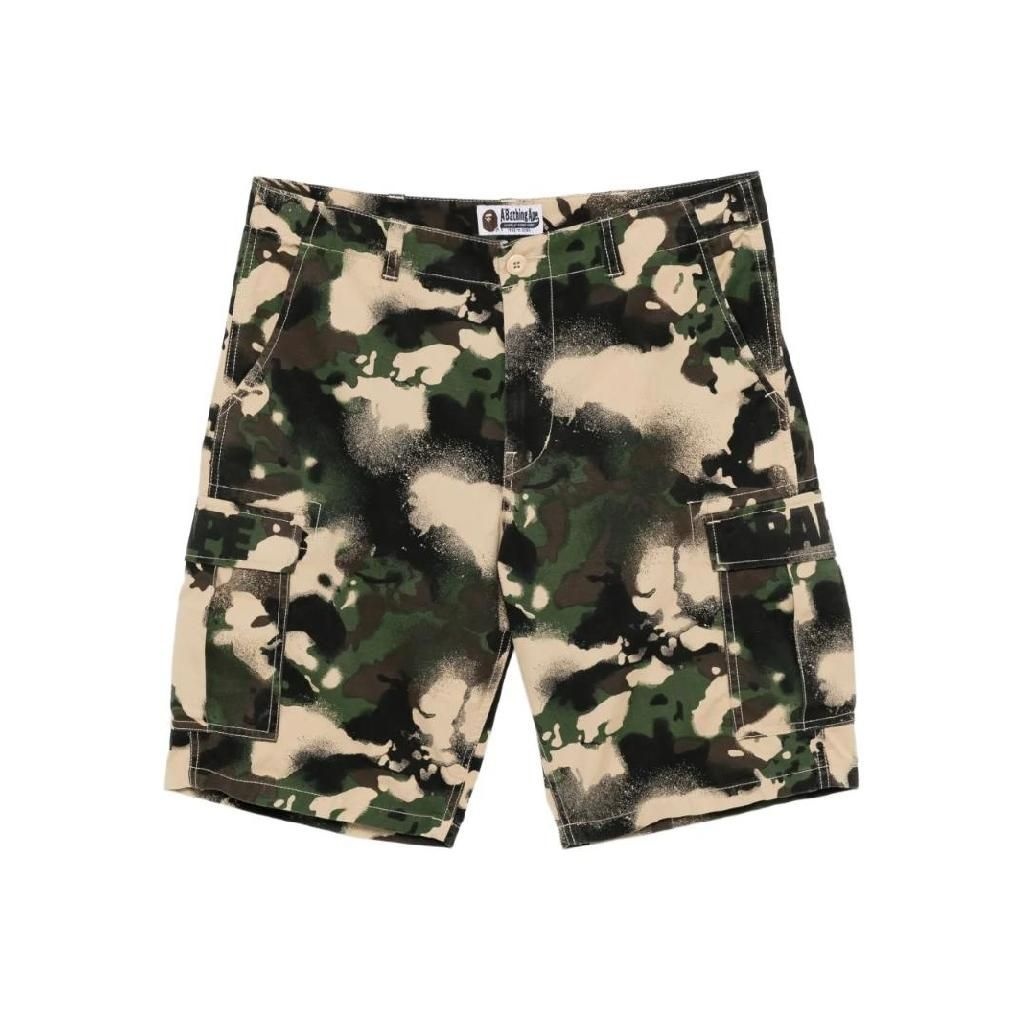 베이프 A BATHING APE 맵 카모 카고 쇼츠 001SPL301003M T_이미지