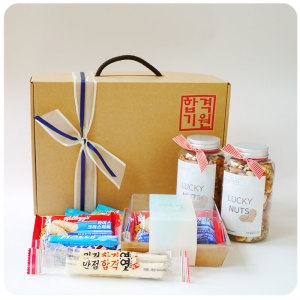 윤팔도전통식품 합격기원 2탄 선물세트 엿 견과류 초콜릿 수능 시험_이미지