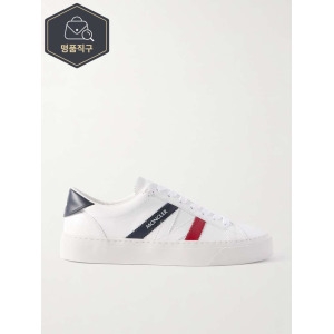 몽클레르 모나코 M 스트라이프 레더 스니커즈 B0081769136_이미지