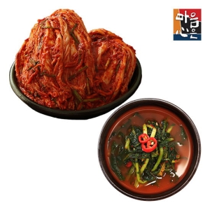 포기김치 5kg + 열무물김치 2kg / 익을수록 시원한