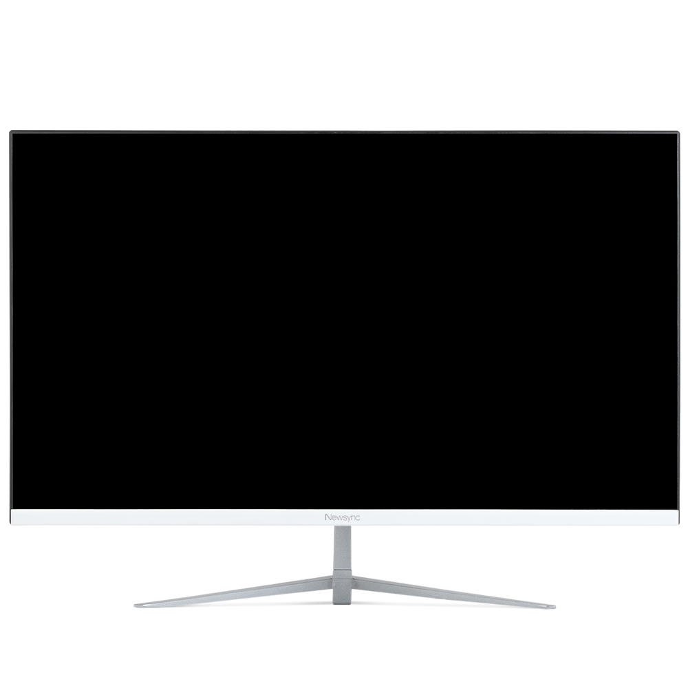 비트엠 Newsync B27F100 IPS 슬림 베젤리스 화이트 무결점_이미지
