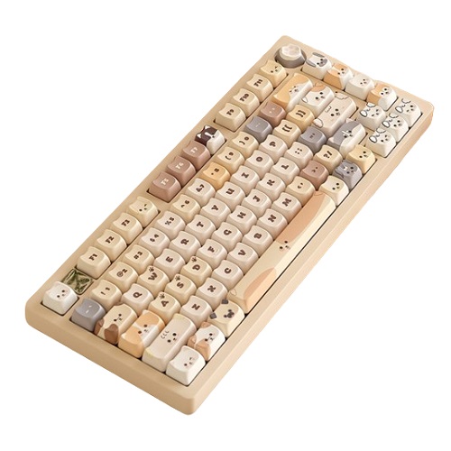 SPM Soulcat 고함량 PBT 염료승화 영문 키캡 143키 쫑긋 강아지