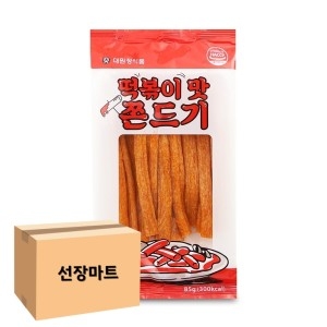 대원정식품 떡볶이맛 쫀드기 85g 1BOX 20개입 10101075_이미지