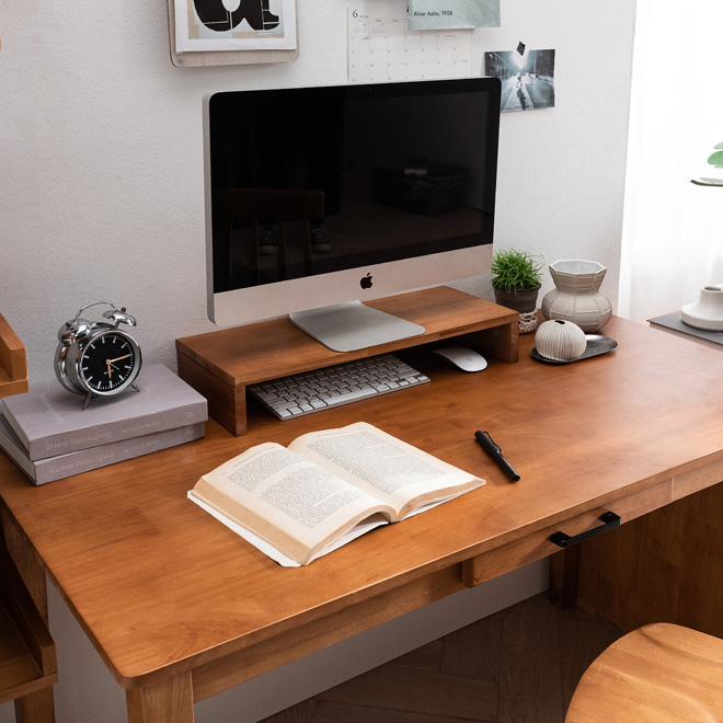 헤이미쉬홈 헤나 원목 모니터 받침대 540_이미지