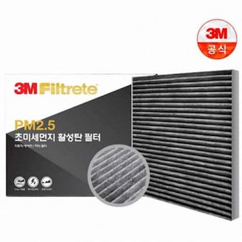 3M PM2.5 초미세먼지 활성탄 필터 F6274