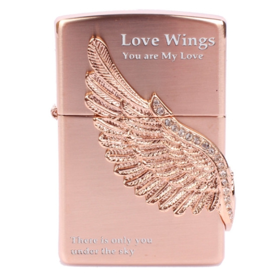 지포(ZIPPO) LOVE WINGS (ROSE)