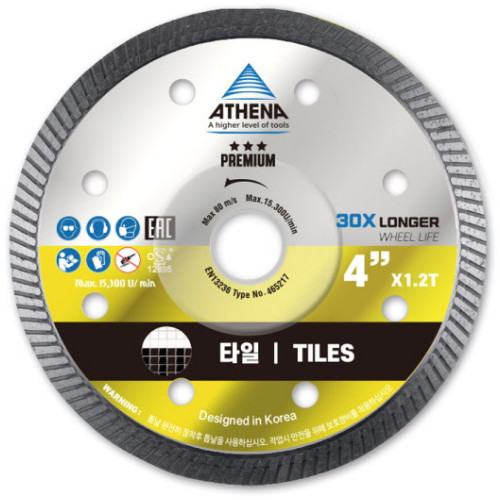 아테나 4인치 프리미엄 다이아몬드 터보날 (10개)_이미지