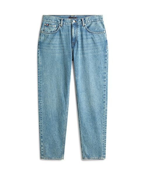 타미힐피거 할렘핏 라이트 블루 데님 팬츠 T12G0NPC020MTA