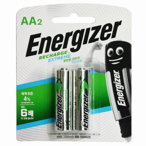 에너자이저 익스트림 충전용 건전지 AA (12개)_이미지