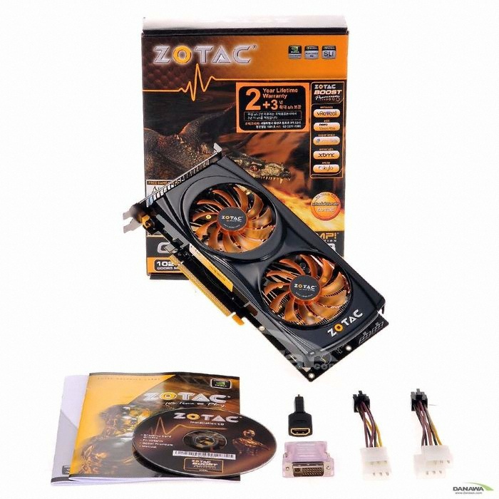 ZOTAC 지포스 GTX560 AMP! Edition D5 1GB_이미지