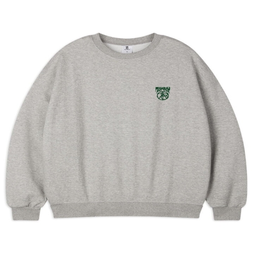 탑보이 스파이럴 오버핏 프린팅 스웨트 셔츠 PTM2130