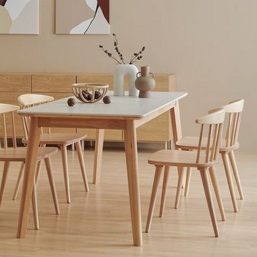 한샘 도노 세라믹 스칸디 식탁 1800 (의자4개)