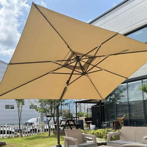 마로네 2층 로마 파라솔 사각 2.5m_이미지