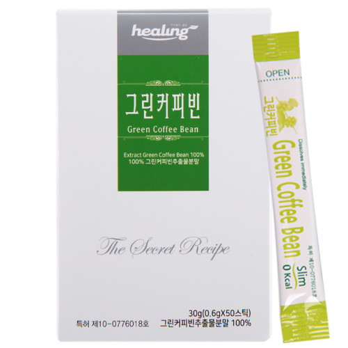 힐링엘엔씨 아임힐링 그린커피빈 50포 (1개)