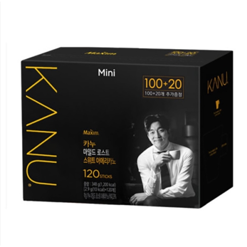 동서식품 카누 미니 마일드 로스트 스위트 아메리카노 120개입 (10개)