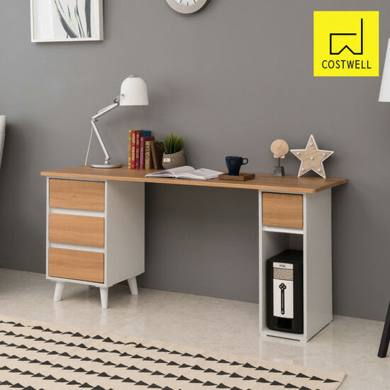 코스트웰 클로이 C형 책상