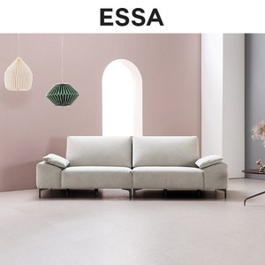  에싸 테일러 3.5인 러스티카 패브릭 소파 [스툴별도]