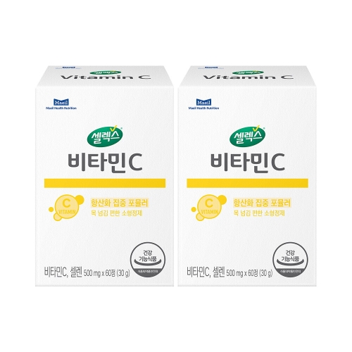 매일유업 셀렉스 비타민C 60정 (2개)_이미지