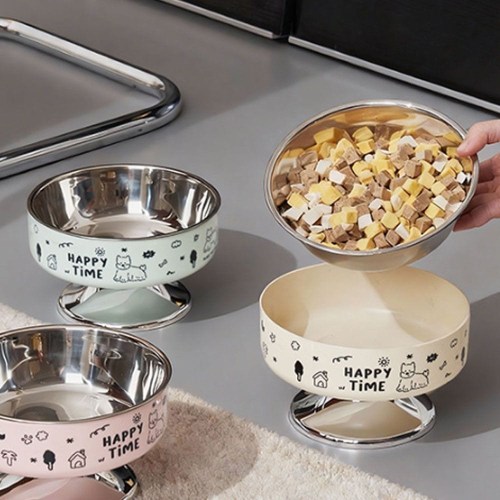 딩동펫 해피 타임 대용량 스텐 식기