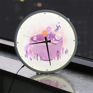 꾸밈 ng016-LED시계액자35R커피가식기전에