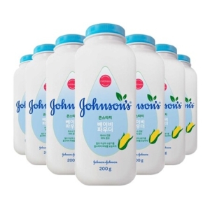 존슨즈베이비 99% 퓨어 콘스타치 파우더 200g (7개)_이미지