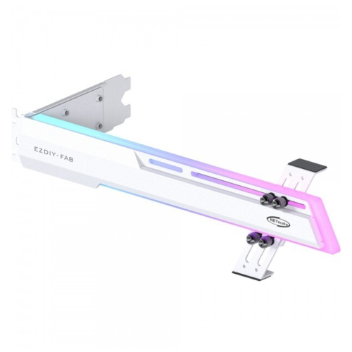 NETmate NM-HPI3411 ARGB 그래픽카드 지지대 (화이트)