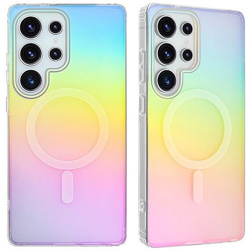 수나르 갤럭시S26 맥세이프 그라데이션 홀로그램 범퍼 케이스_이미지