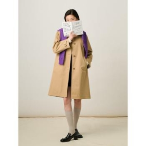 삼성물산 빈폴레이디스 코튼 롱 맥 코트 베이지 BF523TC01A