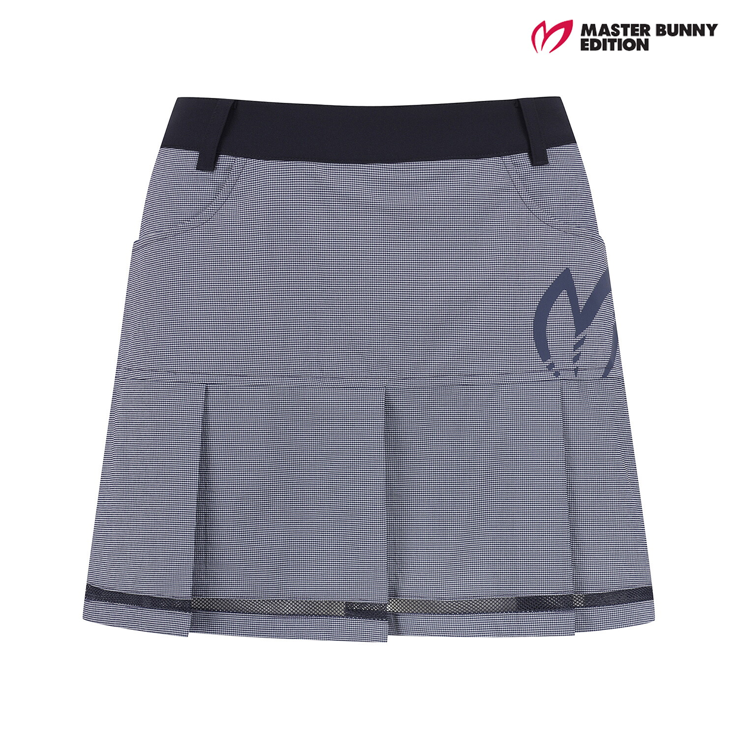 마스터바니에디션 심볼 깅엄체크 플리츠 큐롯 스커트 421E2PC501_NA