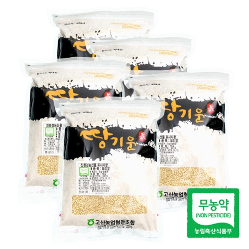고산농협 친환경 땅기운 보리쌀 1kg