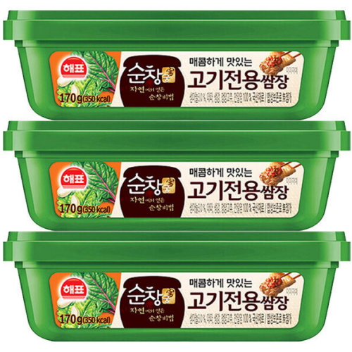 사조대림 해표 순창궁 고기전용 쌈장 170g (3개)