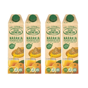 JGC,S.A 돈시몬 착즙 오렌지 주스 1L (4개)_이미지