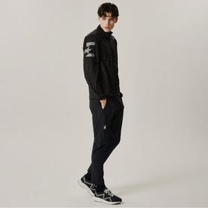 스파이더 남성 유로스포츠 하이브리드 런닝 자켓 SPJPCNJK233MBLK