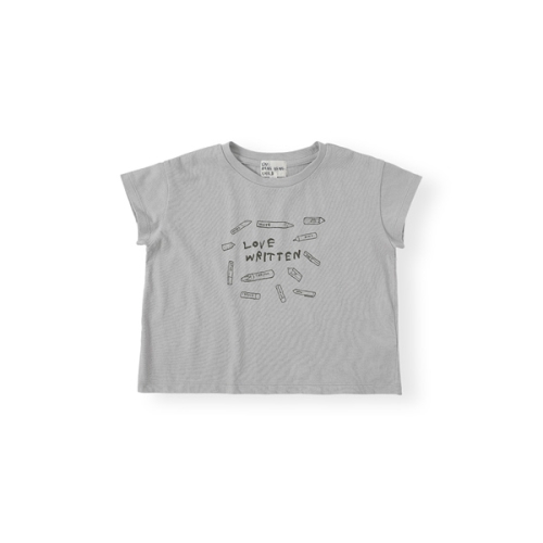 베네베네 BNI26STT071 BABY 러브 리튼 박시 티셔츠_이미지