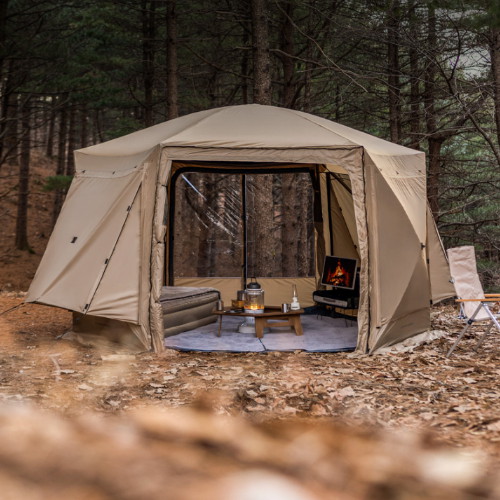 아이두젠 옥타곤 매머드 원터치 텐트 돔 쉘터_이미지