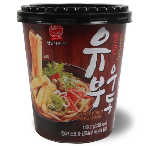 한일식품 얼큰 유부 우동 149.2g (6개)_이미지