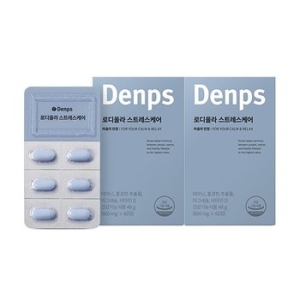 덴프스 로디올라 스트레스케어 800mg 60정 (2개)_이미지