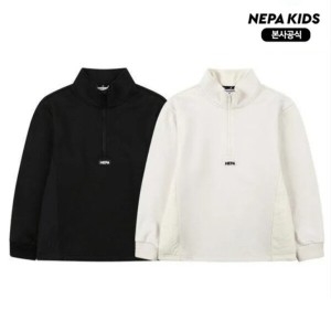 네파 키즈 캐스트 하프집 탑 KJF5305_이미지