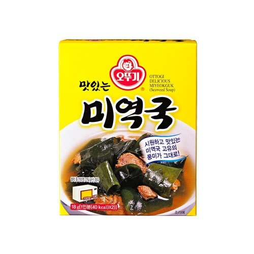 오뚜기 맛있는 미역국 18g (12개)
