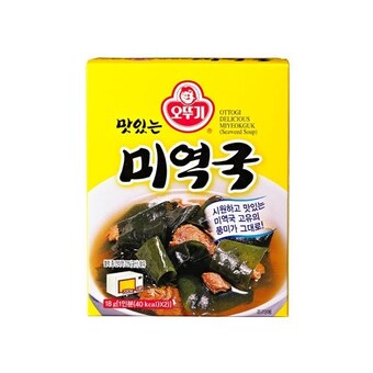 오뚜기 맛있는 <b>미역국</b> 18g