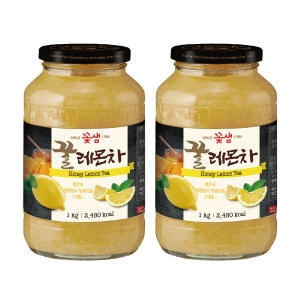 꽃샘식품 꽃샘 꿀 레몬차 1kg 2개_이미지