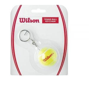 <b>윌슨</b> Sporting Goods 미니 <b>테니스</b> <b>공</b> 열쇠 고리 옐로우 WRZ545004