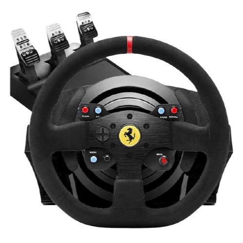 Thrustmaster T300RS 페라리 레이싱 휠 알칸타라 에디션 (기본형(3페달))