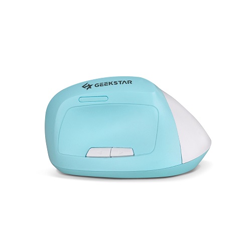 주연테크 긱스타 VF150 무선 버티컬 마우스 (블루)_이미지