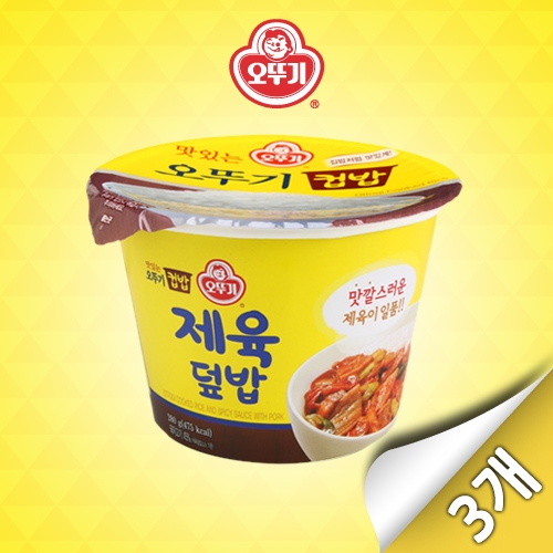 오뚜기 컵밥 제육덮밥 310g (3개)_이미지