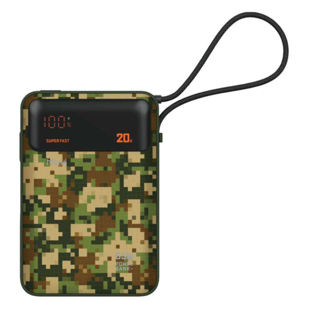 Morui PD PPS 65W 보조배터리 MT-65 20000mAh (밀리터리)_이미지