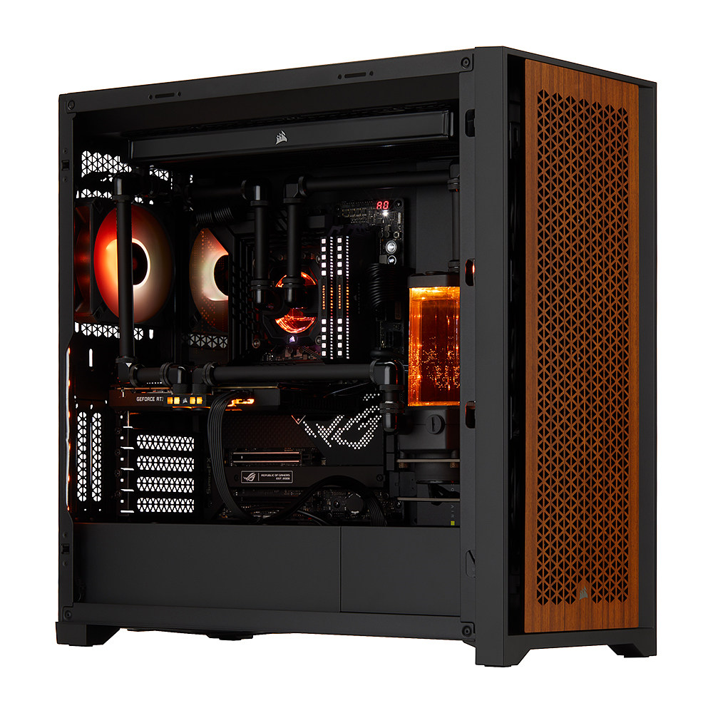 CORSAIR 5000 Series Wooden Panels (Sapele)_이미지