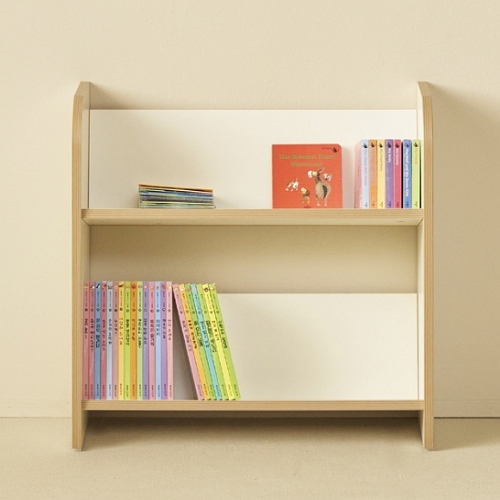 예다움 아린 2단 아기 전면 오픈 책장 600