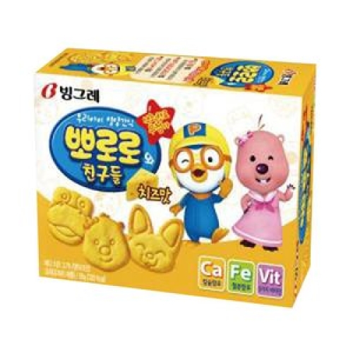 빙그레 뽀로로와 친구들 치즈맛 65g (1개)