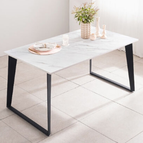 헤이미쉬홈 아놀드 포세린 통세라믹 식탁 1400 (의자별도)_이미지